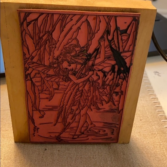 Set of 17 Stamps including Happen Willow Flower Fairy Large Rubber Stamp - Picture 3 of 10